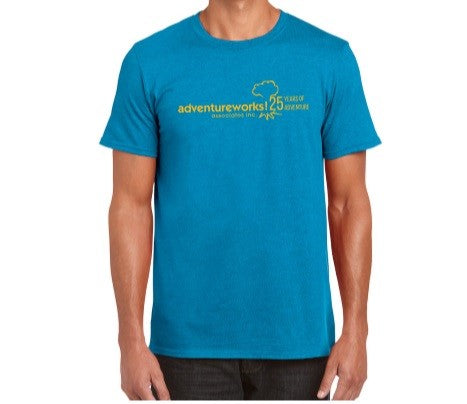 Adventureworks T-Shirts Sapphire Blue
